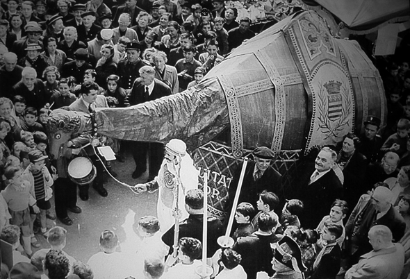 Fête du chameau à Béziers 1950